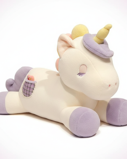 big unicorn plush - white-bg