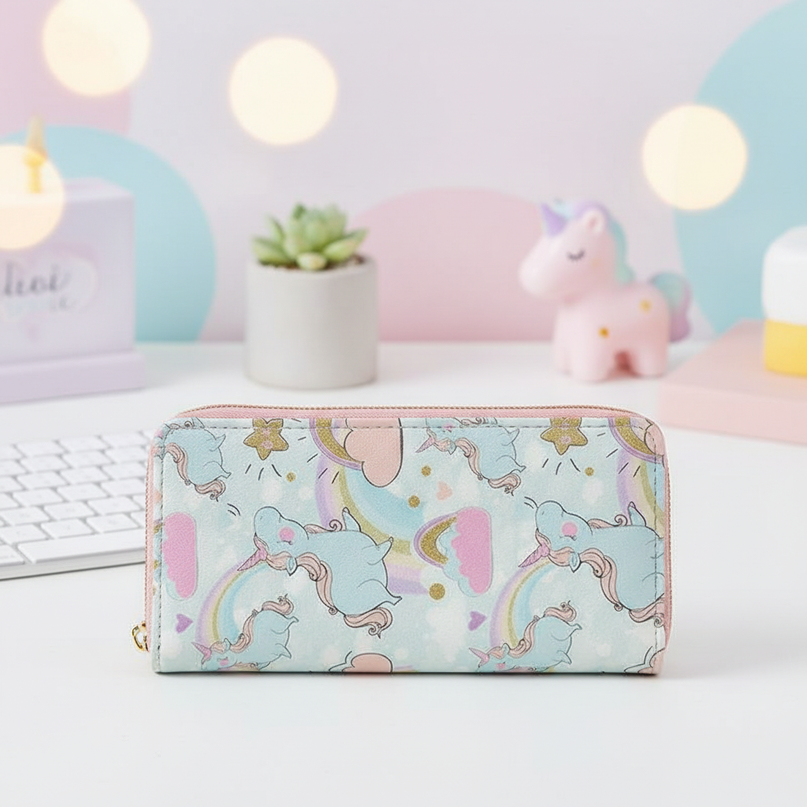 big unicorn wallet - lifestyle