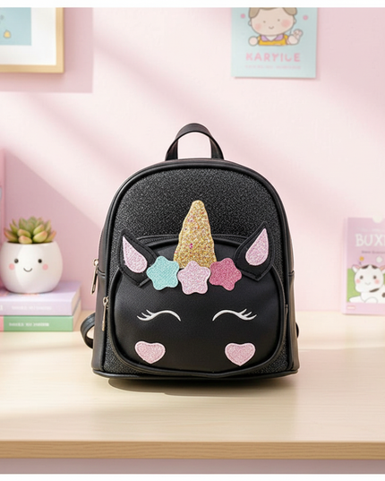 black unicorn backpack - lifestyle