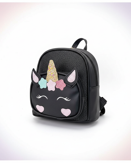 black unicorn backpack - white-bg