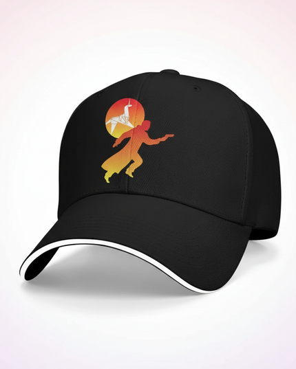 black unicorn cap - white-bg