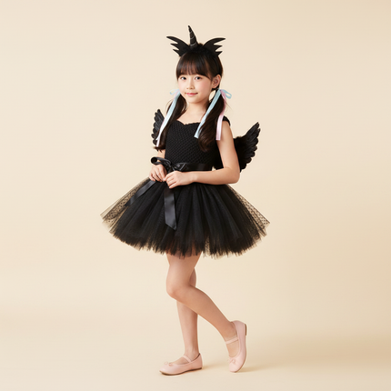 black unicorn halloween dress - front
