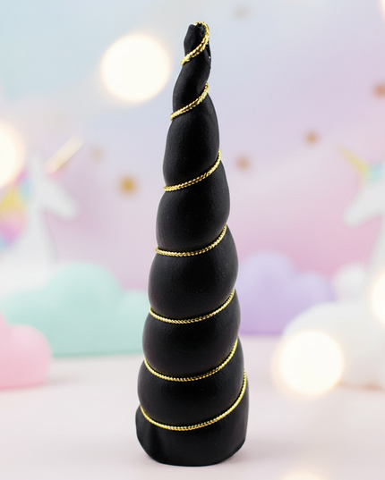 black unicorn horn - lifestyle