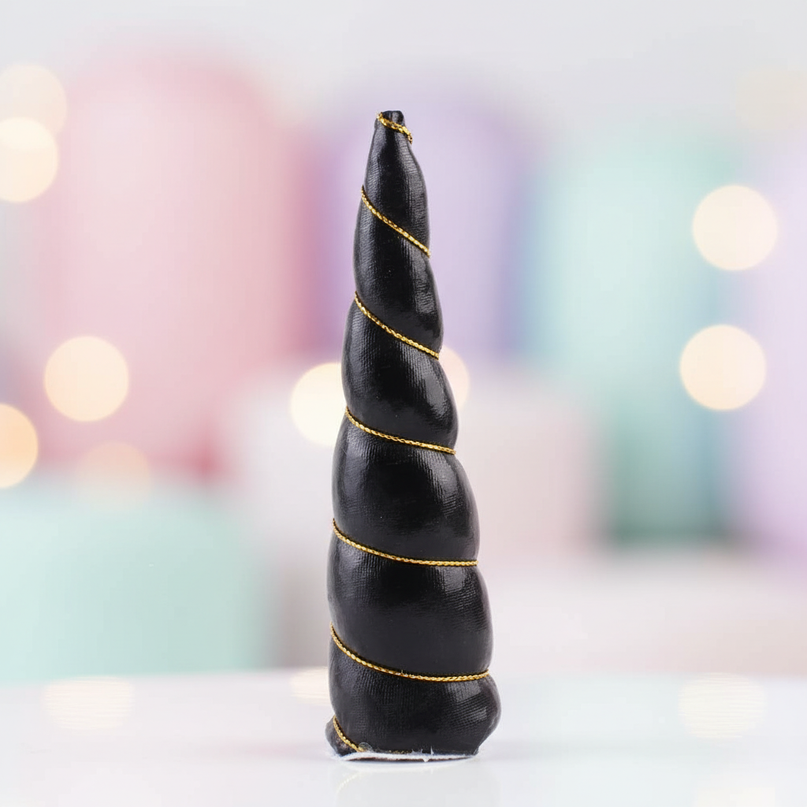 black unicorn horn party pack - lifestyle