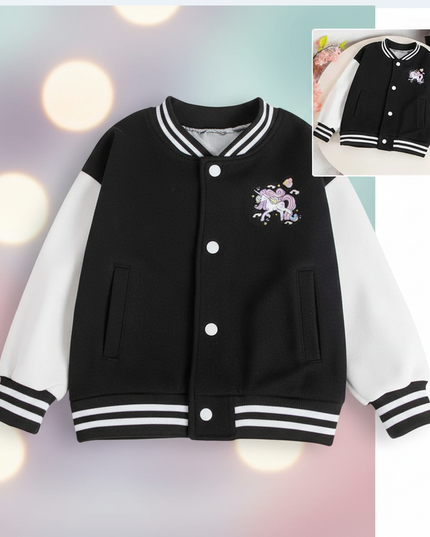 black unicorn jacket - lifestyle