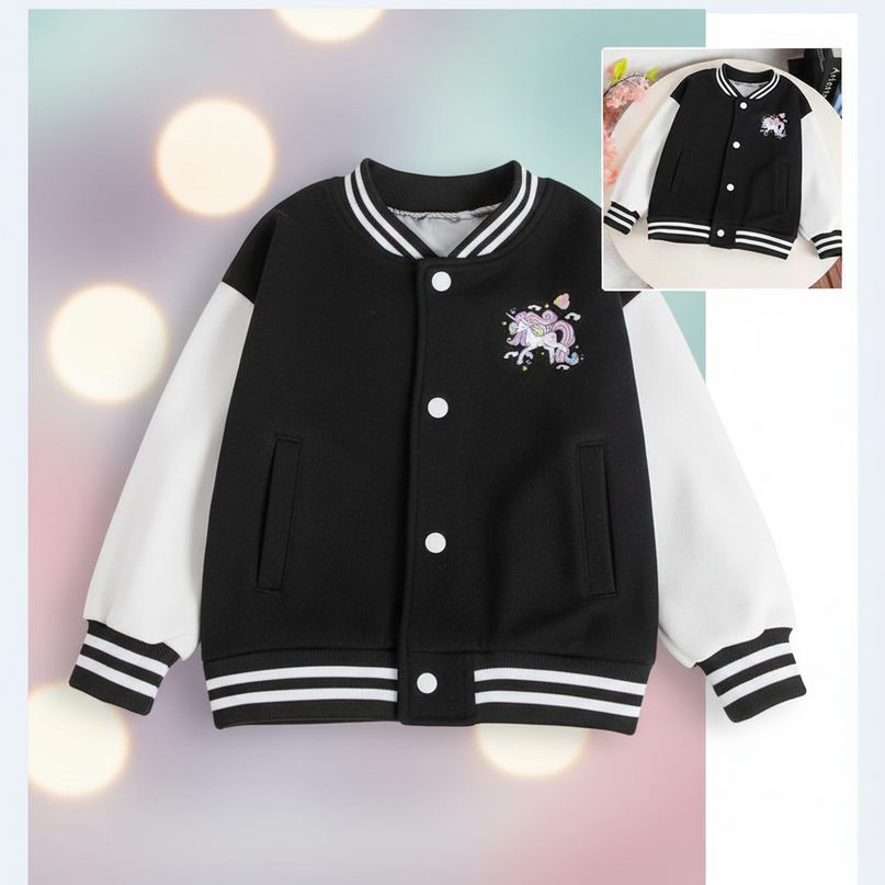 black unicorn jacket - lifestyle