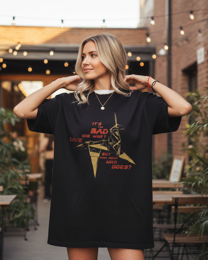 blade runner unicorn shirt - in-use