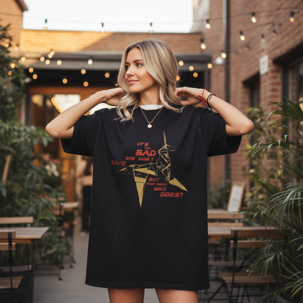 blade runner unicorn shirt - in-use