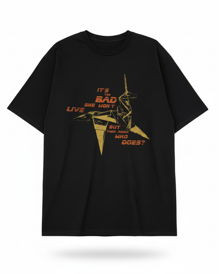 blade runner unicorn shirt - white-bg
