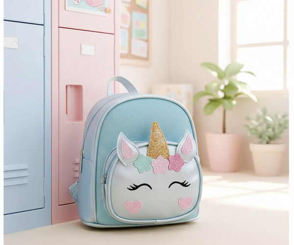 Blue Unicorn Backpack