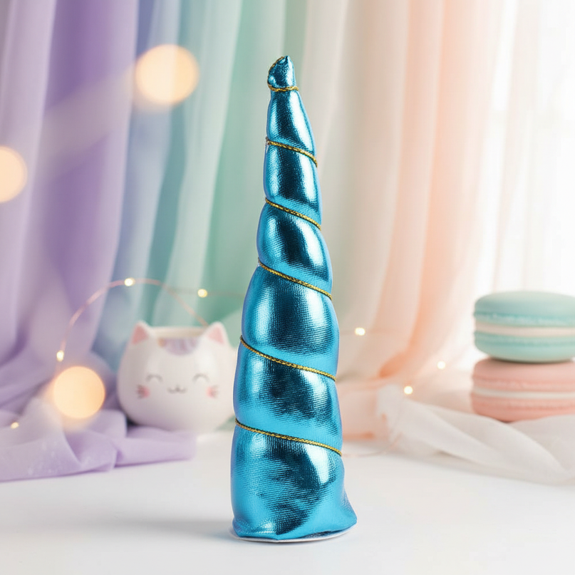 blue unicorn headband - lifestyle