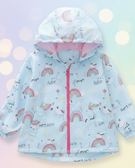 blue unicorn jacket - lifestyle