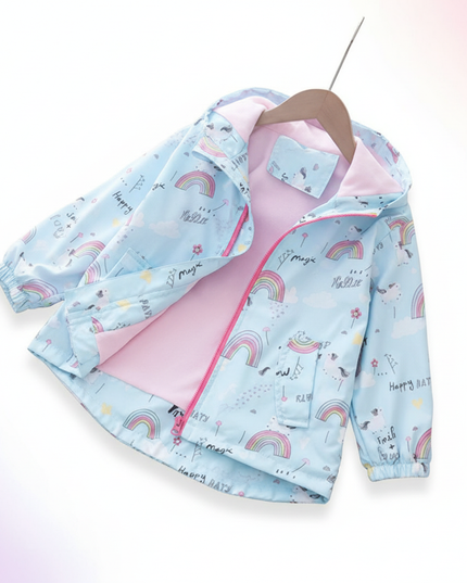 blue unicorn jacket - white-bg