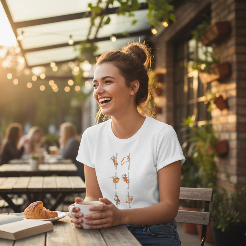 boho unicorn shirt - in-use
