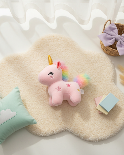 bulk unicorn plush - flat-lay