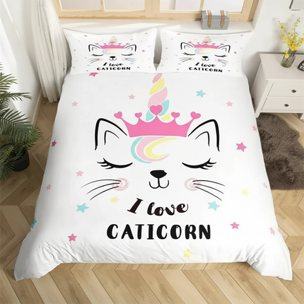 caticorn bedding - lifestyle