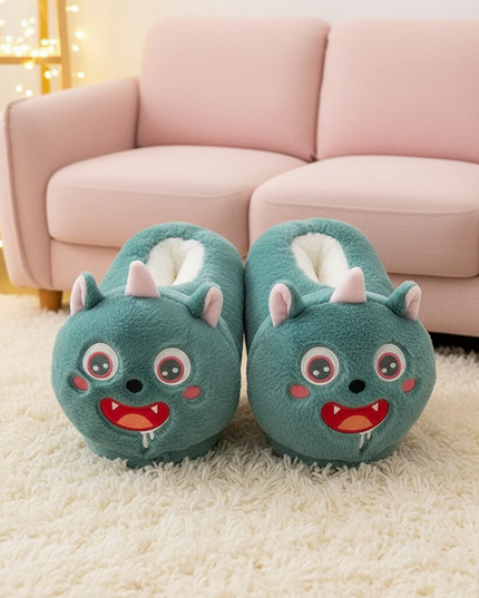caticorn slippers - lifestyle