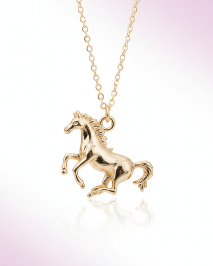 charging unicorn necklace - white-bg