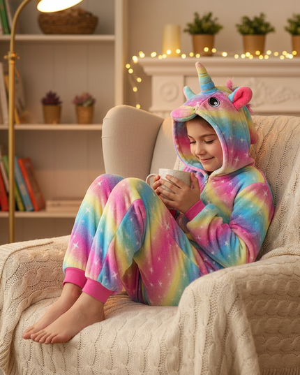 childs unicorn onesie - lifestyle