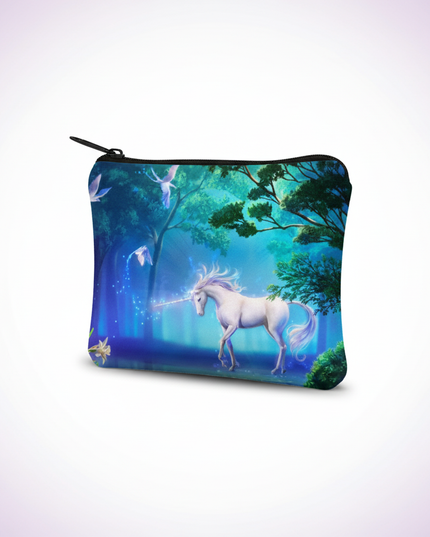 coin purse unicorn - white-bg