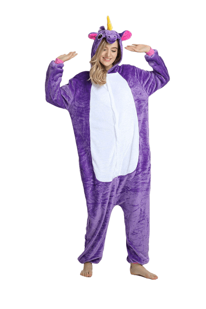 Unicorn Onesie Purple