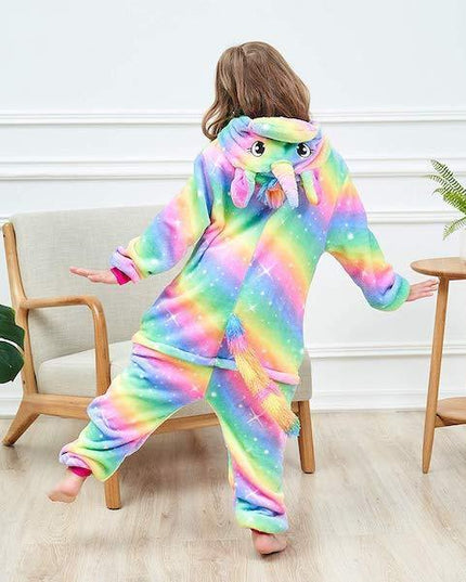 unicorn rainbow pajama