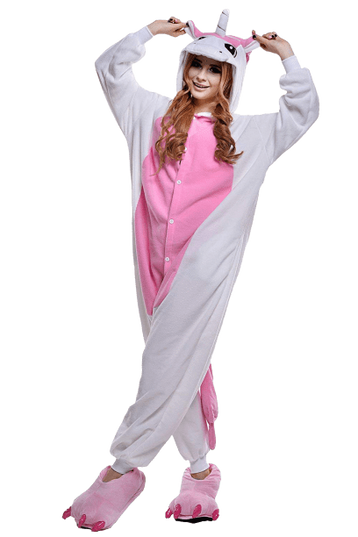 Unicorn Onesie White