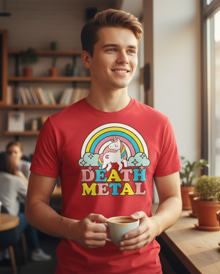 cool unicorn shirts - in-use