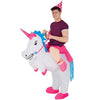 Riding Unicorn Inflatable Costume