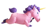 Unicorn Inflatable Costume Pink