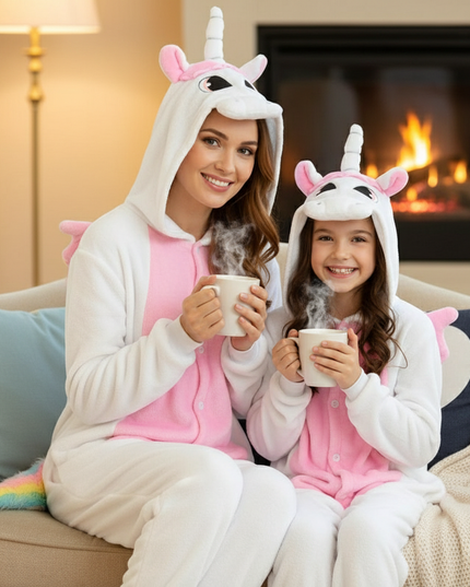 cotton unicorn onesie - lifestyle