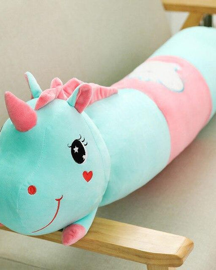 plush unicorn animal pillow