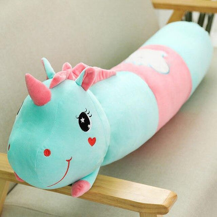plush unicorn animal pillow