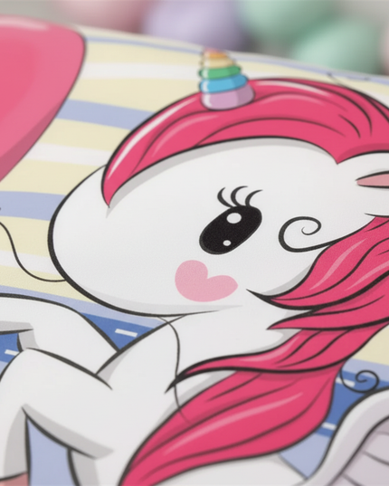 cupcake sweet hug unicorn bedding - detail