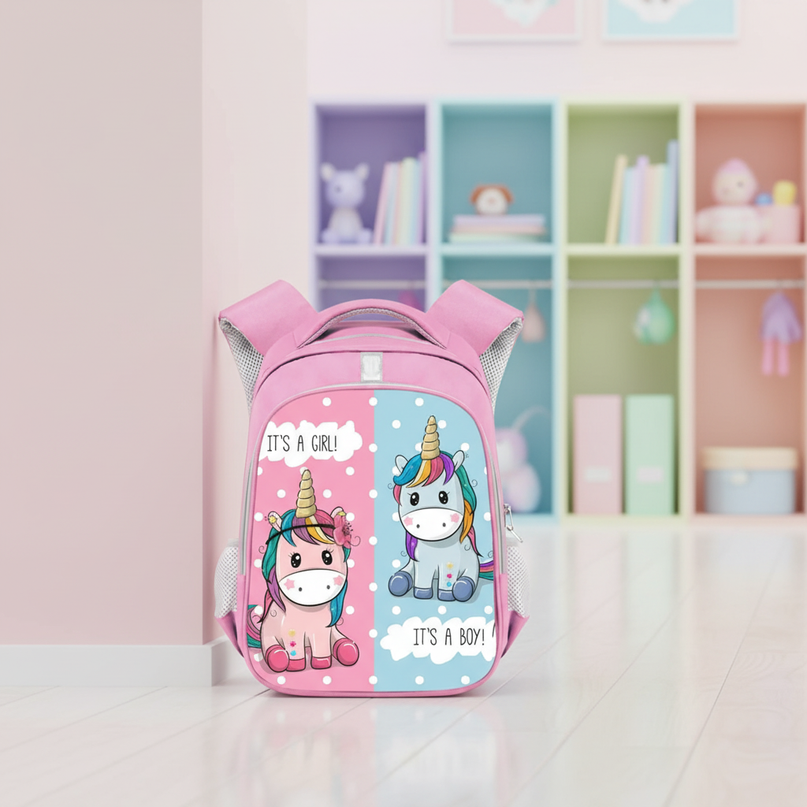 cute unicorn backpack for school - lifestyle