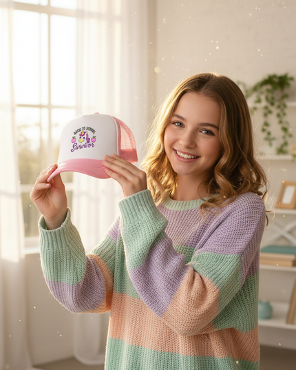 cute unicorn hat girls - in-use