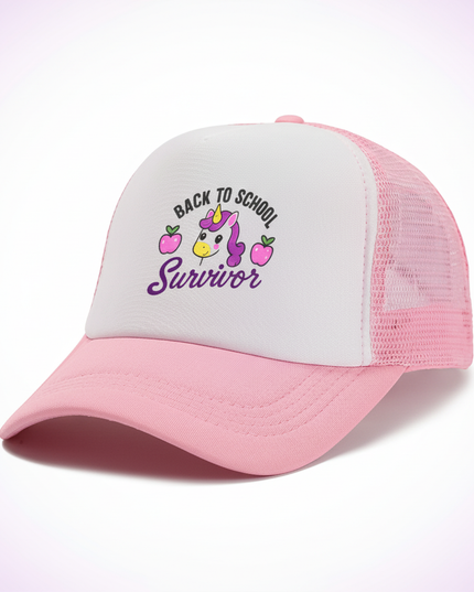 cute unicorn hat girls - white-bg