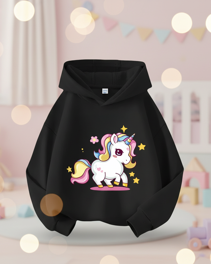 cute unicorn hoodie kids - lifestyle