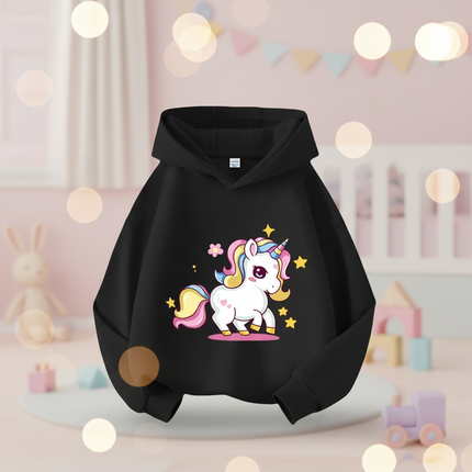 cute unicorn hoodie kids - lifestyle