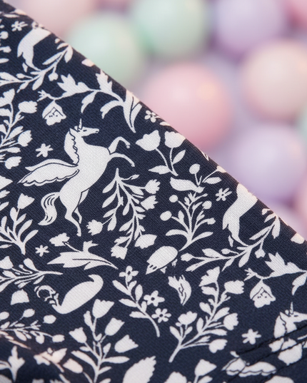 cute unicorn leggings - detail