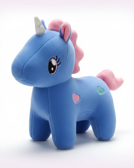 cute unicorn plush - white-bg