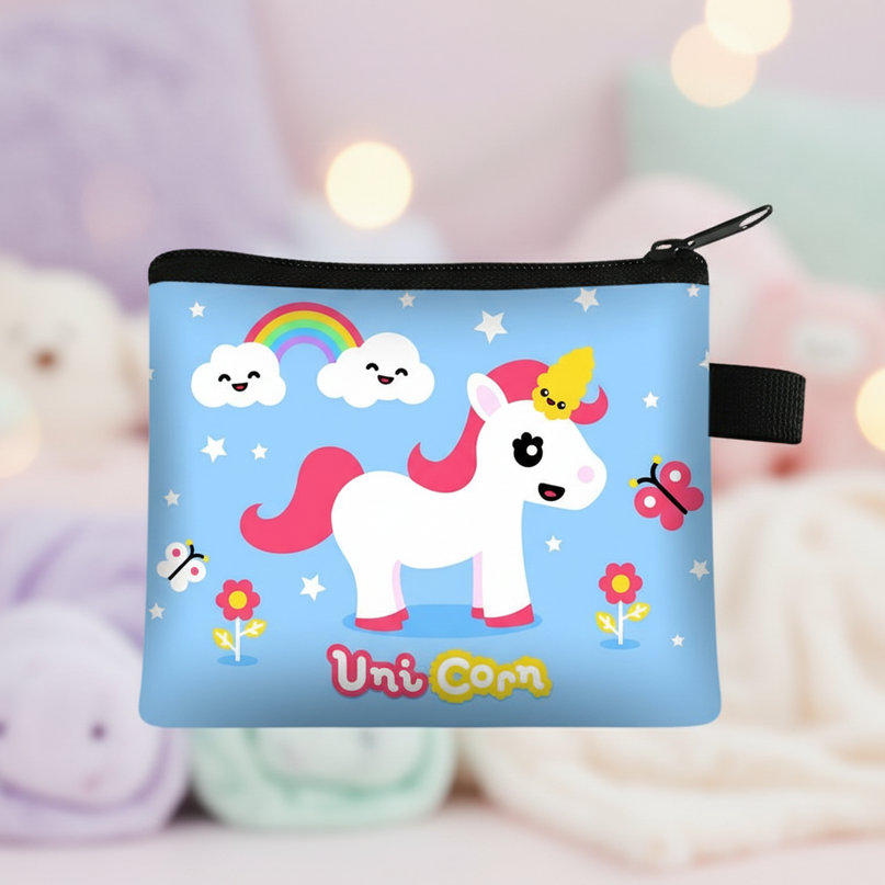 cute unicorn purse - lifestyle