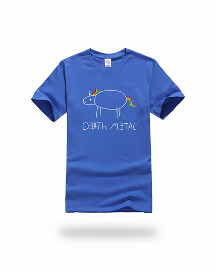 cute unicorn shirt - white-bg