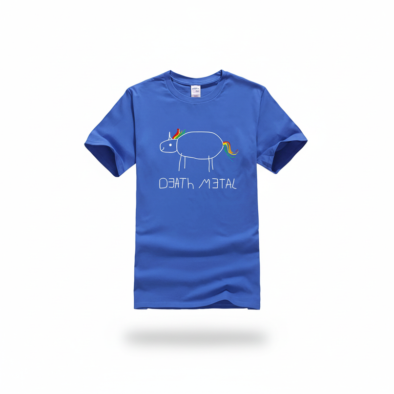 cute unicorn shirt - white-bg