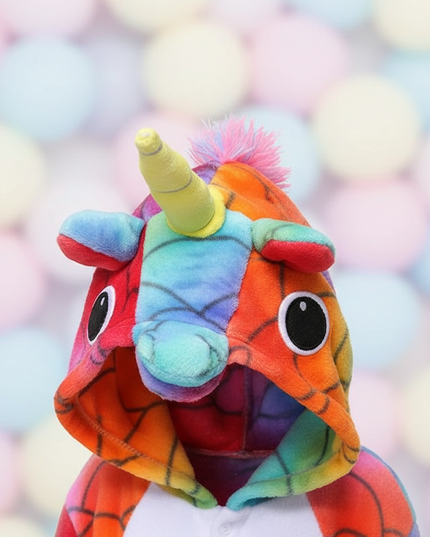 dark unicorn onesie - detail