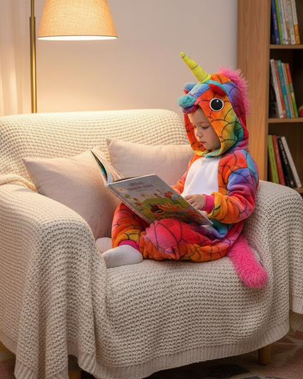 dark unicorn onesie - lifestyle