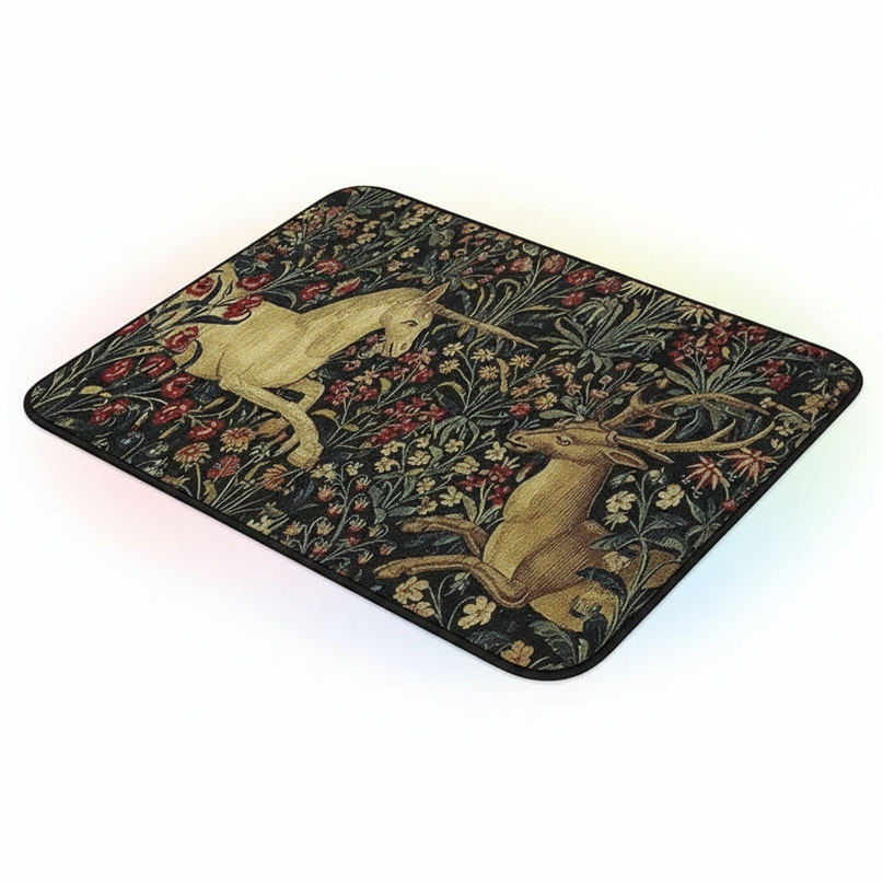 dark unicorn rug - white-bg
