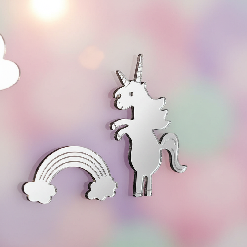design unicorn clock - detail