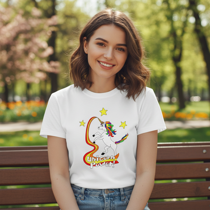 dinosaur unicorn shirt - lifestyle