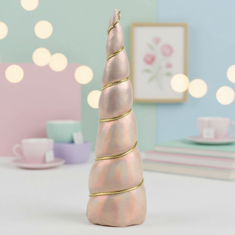 dreamy gold unicorn horn set - lifestyle